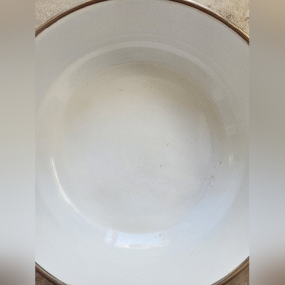 Vintage Japy Enamel Pot/Pan With Lid Flroal MCM Print - Picture 4 of 5